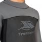 Men's Black Trespass Diver 5MM Full Wetsuit, with internal key stash from O'Neills.