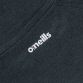 Black girls long sleeve top with shaped waist and reflective logo by O’Neills.