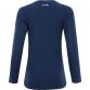 Navy Women’s long sleeve top with shaped waist and reflective logo by O’Neills.