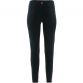 Black Girls 7/8 length leggings with ombre print and side pockets by O’Neills.