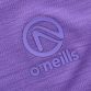 Purple Women’s long sleeve top with shaped waist and reflective logo by O’Neills.