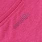 Pink Madison Kids’ t-shirt with v-neck and short sleeves by O’Neills.