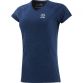 Women’s marine v-neck t-shirt with shaped waist and curved hem by O’Neills. 
