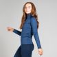Navy women’s brushed half zip top with a zip pocket on the back and cosy inner lining by O’Neills.