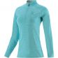 Blue women’s brushed half zip top with a zip pocket on the back and cosy inner lining by O’Neills.