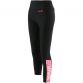 Women's Madison 7/8 Length Leggings Black / Pink