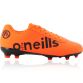 Orange Mamba Firm Ground Laced Football Boots, with Moulded studs from O'Neill's.