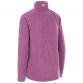 Women's Purple Trespass Meadows fleece half zip top with a brushed back from O'Neills.