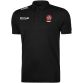 Derry GAA Black Pima Cotton Polo with County crest from O'Neills.