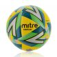 yellow, green, silver and black Mitre size 5 match football from O'Neills