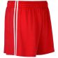 Mourne 2 Stripe Shorts Red / White