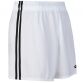 Mourne 2 Stripe Shorts White / Black
