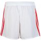 Kids' Mourne 2 Stripe Shorts White / Red