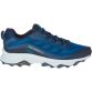 navy blue Merrell men's walking shoes, waterproof and breathable from O'Neills