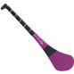 Purple and black mycro hurling stick from O'Neills.