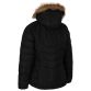 Black Trespass Women's Nadina Jacket, with an Adjustable Zip off Hood from O'Neill's.