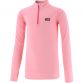 Pink Girls’ half zip midlayer with 3D printed O’Neills branding on the left arm from O'Neills.

