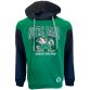 Men's Trad Craft Notre Dame hooded top in emerald green from O'Neills.