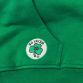 Men's Trad Craft Notre Dame hooded top in emerald green from O'Neills.