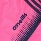 kids' Pink and Navy Nelson GAA shorts by O’Neills