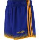 royal and amber Nelson GAA shorts by O’Neills