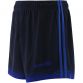 Women's marine and royal nelson GAA shorts from O'Neills.