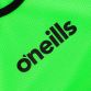 Green Kid's Single Mesh Training Bib with Reinforced trim from O'Neill's
