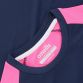 Tyrone GAA Kids' Nevada T-Shirt Marine / Pink / White