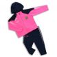 Mayo GAA Kids' Nevada Infant Full Zip Tracksuit Pink / Marine / White