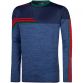 Men's Nevis Brushed Sweatshirt Marine / Bottle / Red