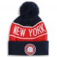 New York Gino Bobble Hat Marine / Red / White