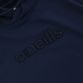 Navy kids' overhead hoodie with 3D embroidered logo by O'Neills.