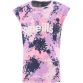 Pink Kids’ tank top with all-over paint splatter design by O’Neills.