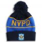 NYPD Gino Bobble Hat Marine / Royal / Amber