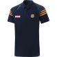 Offaly GAA Men's Harlem Polo Shirt Marine / Bottle / Amber
