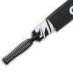 Black and White Umbrella with a double canopy design from oneills.com