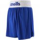 royal and white KOOLITE boxing shorts from O'Neills