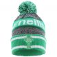 Celtic Cross Knitted Bobble Hat