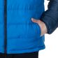 Navy and Blue Men's Trespass Oskar Padded Jacket with two front hand pockets from O'Neills.