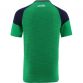 Green Men's  t-shirt with crew neck and stripes on sleeves by O’Neills.