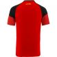Red Kid's t-shirt with crew neck and stripes on sleeves by O’Neills
