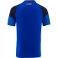Royal men's t-shirt with crew neck and stripes on sleeves by O’Neills.
