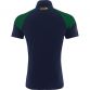 Marine men's polo shirt with stripes on sleeves by O’Neills.