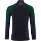Navy Men's brushed half zip top with zip pockets and stripes on sleeves by O’Neills.