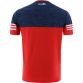 Red Osprey kids short sleeve t-shirt with stripe detail on sleeves by O’Neills.
