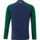 Navy Kids' Osprey Brushed Crew Neck Sweatshirt, with Stripe detail on lower arm sleeve from O'Neill's
