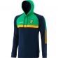 Marine Donegal GAA Men's Peak pullover fleece hoodie with zip pockets by O’Neills
