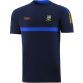 Kid's Marine Tipperary GAA T-Shirt with County Crest and Stripe Detail on the Sleeves by O’Neills.
