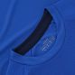 Blue men's Cavan GAA T-Shirt with County Crest and Stripe Detail on the Sleeves by O’Neills.