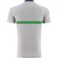 Silver Men's Donegal GAA T-Shirt with County Crest and Stripe Detail on the Sleeves by O’Neills.